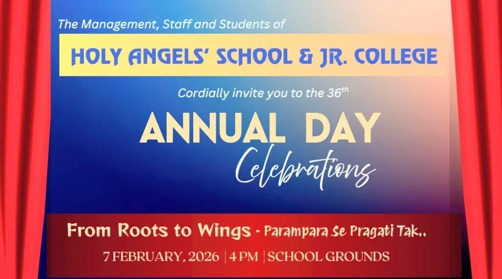 ഹോളി ഏയിഞ്ചൽസ് സ്കൂൾ & ജൂനിയർ കോളേജ് വാർഷികം ഇന്ന്