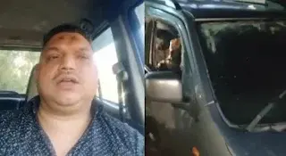 ഭാര്യയ്ക്കും മക്കൾക്കുമൊപ്പം കാറിലിരുന്ന് വ്യാപാരി സ്വയം തീ കൊളുത്തി മരിച്ചു