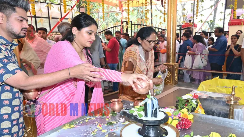 മഹാശിവരാത്രി : ഗുരുദേവഗിരിയിൽ വൻ ഭക്തജനത്തിരക്ക്