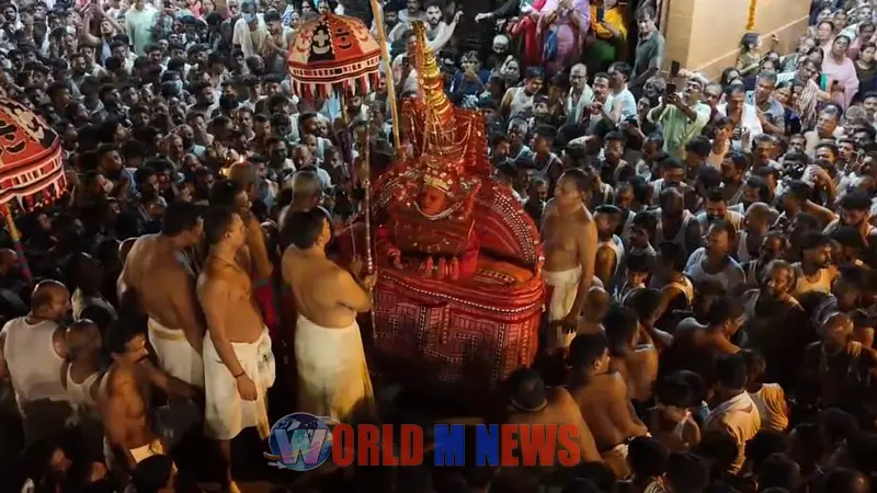 അണ്ടലൂർക്കാവ് ഉത്സവത്തിന് ആവേശകരമായ തുടക്കം
