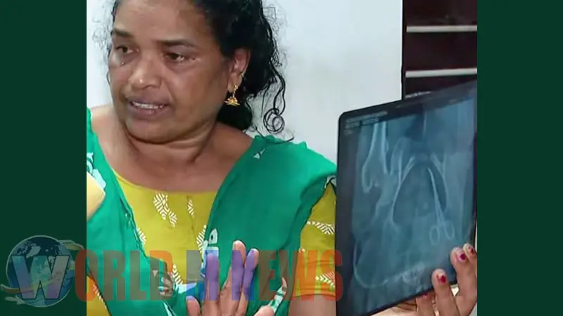 വയറ്റില് കത്രിക കുടുങ്ങിയ പുന്നപ്ര സ്വദേശിനി ഉഷയെ അമൃത ആശുപത്രിയില് പ്രവേശിപ്പിച്ചു