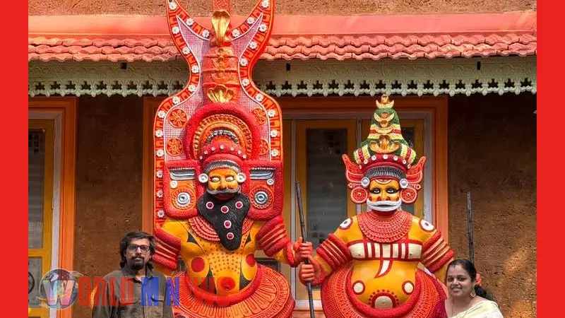 തിരുവപ്പന വെള്ളാട്ടം ചുമര്ശില്പ്പം 23 ന് കൈതപ്രം അനാച്ഛാദനം ചെയ്യും