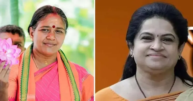 നിയമസഭാ തെരഞ്ഞെടുപ്പ് : പത്മജ വേണുഗോപാല് തൃശൂരിലും ശോഭാ സുരേന്ദ്രന് പാലക്കാടും മത്സരിക്കുO
