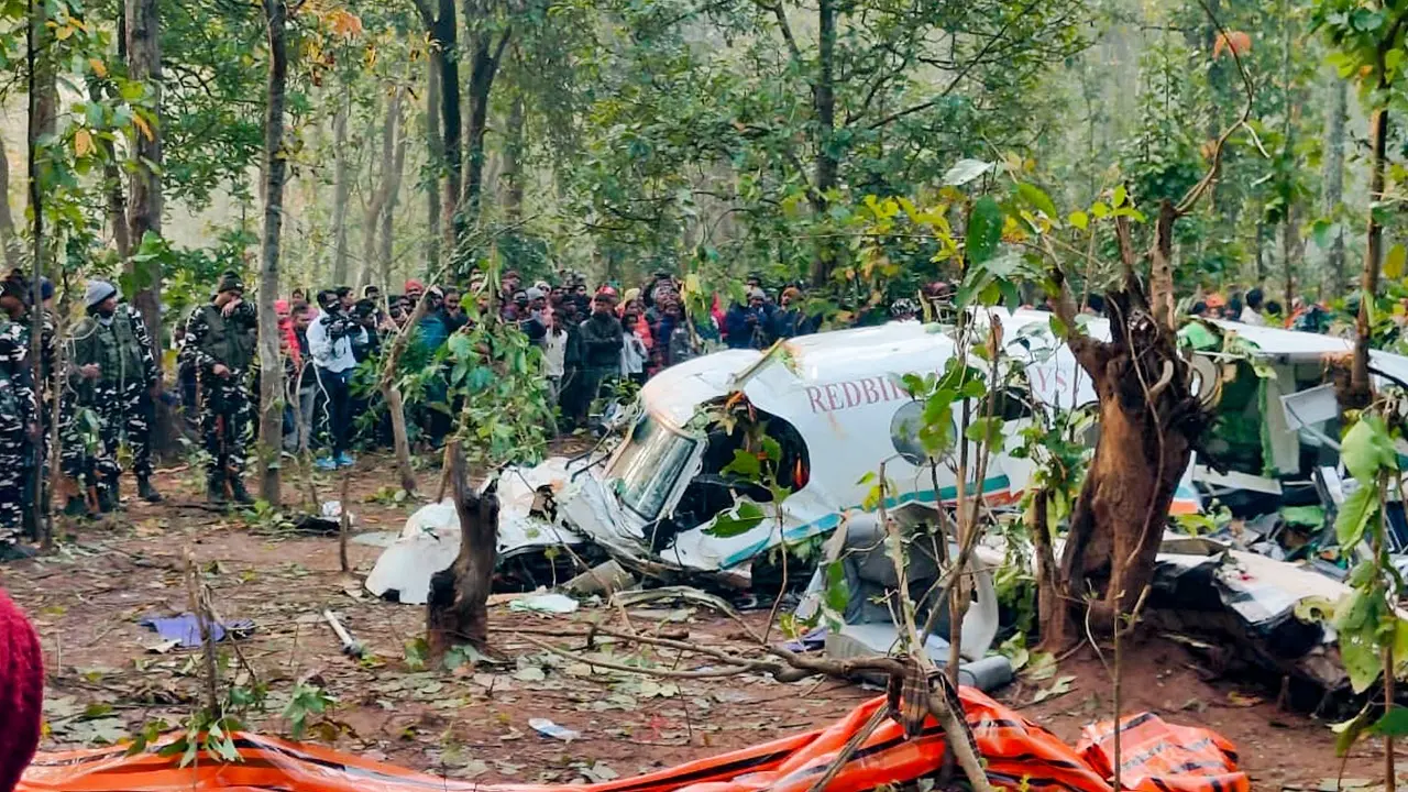 റാഞ്ചി എയര് ആംബുലന്സ്അപകടം :ഏഴ് യാത്രികരും മരണപെട്ടു