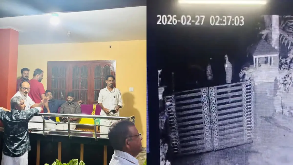 ആരോഗ്യമന്ത്രിക്കെതിരെ പ്രതിഷേധിച്ച കെഎസ്യു പ്രവര്ത്തകന്റെ വീടിന് നേരെ ബോംബേറ്