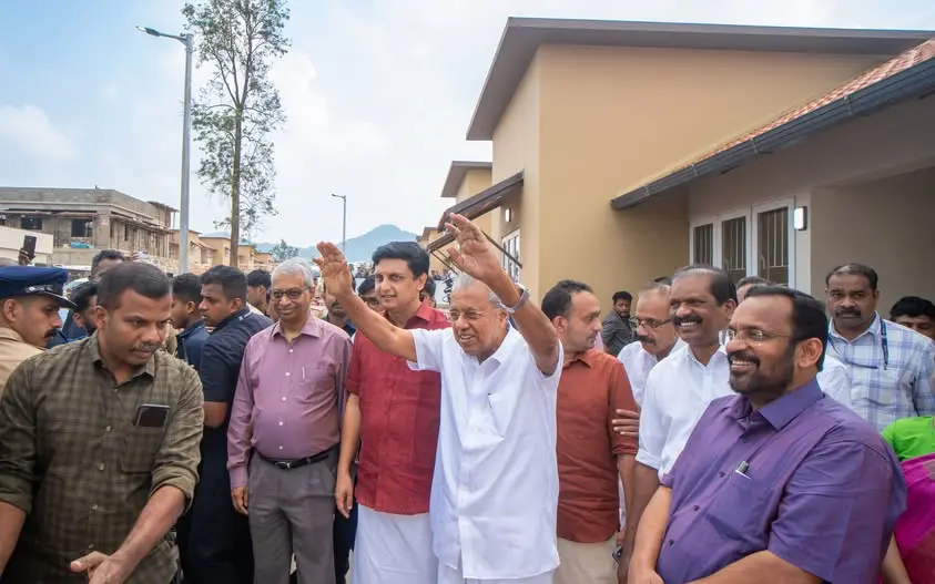 വയനാട് മാതൃകാ ടൗൺഷിപ്പ് ഒന്നാംഘട്ടത്തിൻ്റെ ഉദ്ഘാടനം മുഖ്യമന്ത്രി നിർവഹിച്ചു