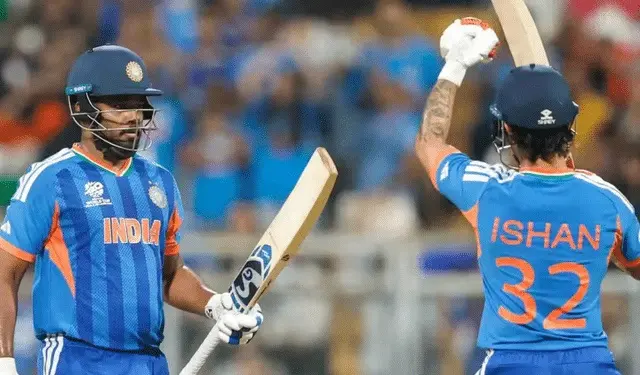 T20 World Cup 2026: വാംഖഡെയില് ഇന്ത്യയുടെ വെടിക്കെട്ട് പ്രകടനം , ഇംഗ്ലണ്ടിന് ജയിക്കാൻ 254 റൺസ്