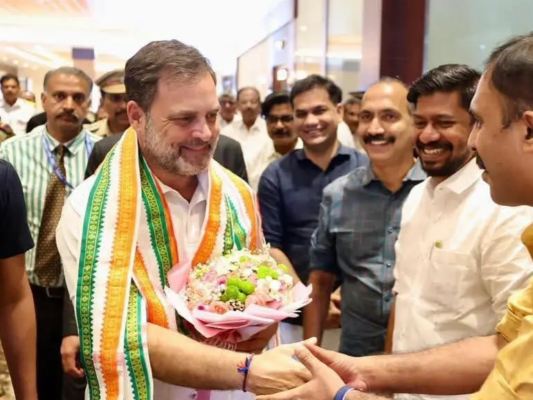 രണ്ടുദിവസത്തെ സന്ദര്ശനത്തിനായി രാഹുല് ഗാന്ധി കേരളത്തില്