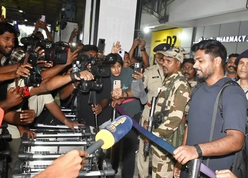 ലോകകപ്പ് താരത്തിന്  തിരുവനന്തപുരത്ത് രാജകീയ വരവേൽപ്പ്