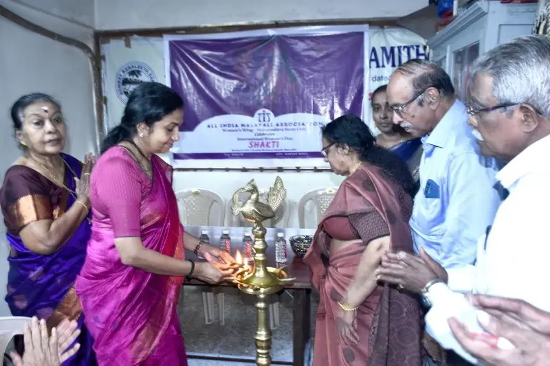 'ഓൾ ഇന്ത്യ മലയാളി അസോസിയേഷൻ - സംസ്ഥാന യൂണിറ്റ്' , വനിതാദിനം ആഘോഷിച്ചു.