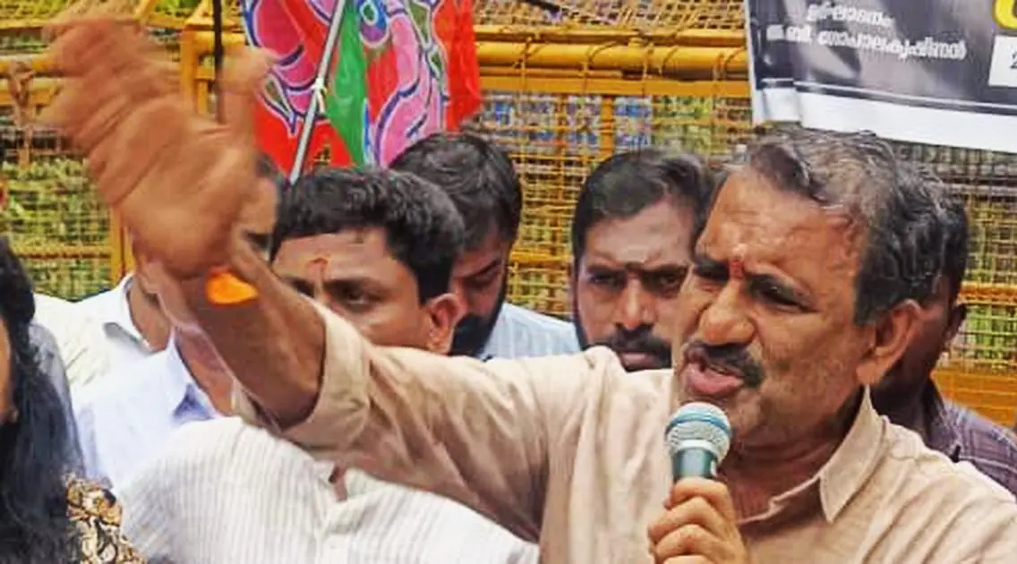 'ഹിന്ദു എംഎല്എ' പരാമര്ശത്തില് എന്ഡിഎ സ്ഥാനാര്ഥി ബി ഗോപാലകൃഷ്ണനെതിരെ കേസെടുത്തു