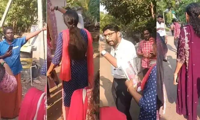 മഹിളാമോര്ച്ച പ്രവര്ത്തകരെ സിപിഎംപ്രവർത്തകർ ഭീഷണിപ്പെടുത്തിയെന്നാരോപണം