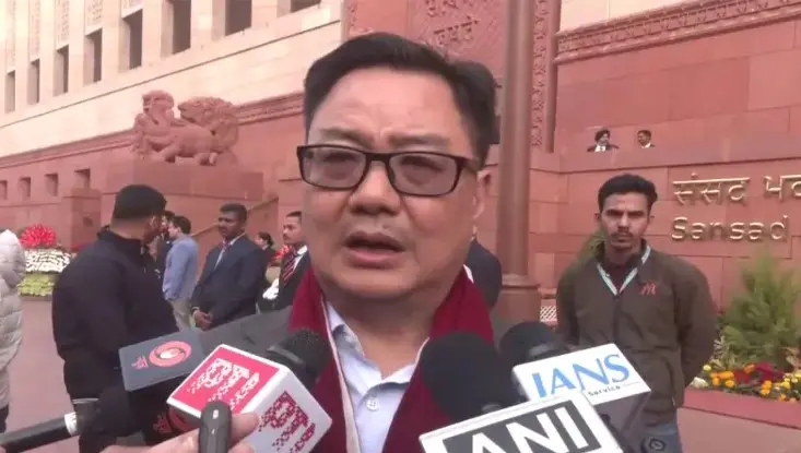 "Opposition parties assure support for government in All Party Meeting on West Asia crisis ": Union Minister Kiren Rijiju