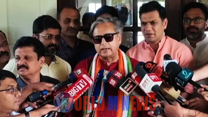 "ഞങ്ങളുടെ ഡീൽ ഈ നാട്ടിലെ ജനങ്ങളോടാണ്" : എംപി ശശി തരൂർ