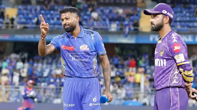 IPL 2026: : വാങ്കഡെയിൽ മുംബൈ ഇന്ത്യൻസ് ആദ്യം ബൗൾ ചെയ്യാൻ തീരുമാനിച്ചു