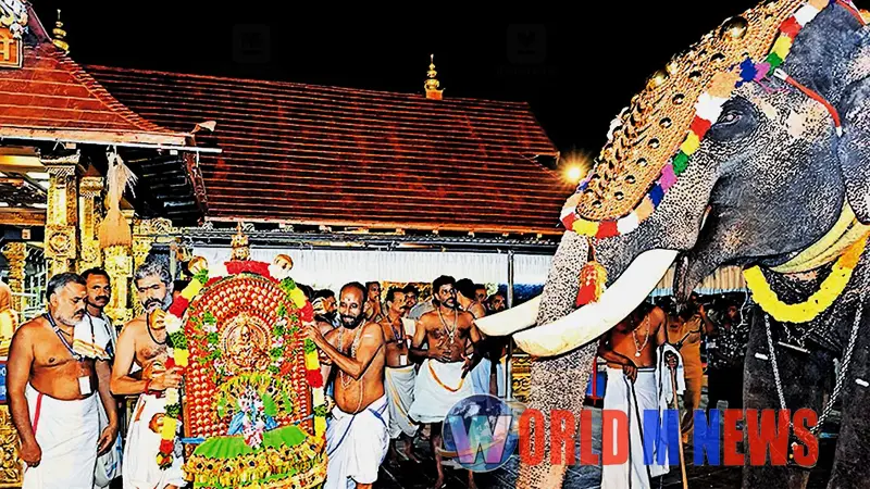 ശബരിമലയില് ഇന്ന് പള്ളിവേട്ട