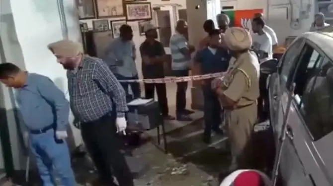 പഞ്ചാബിലെ ബിജെപി ഓഫീസിന് പുറത്ത് സ്ഫോടനം: എൻഐഎ അന്വേഷണം ആരംഭിച്ചു