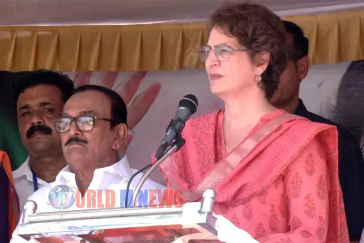 അധികാരത്തില്‍ തുടരാന്‍ ബിജെപിയുമായി സിപിഎം കൂട്ടുകെട്ടുണ്ടാക്കുന്നു: പ്രിയങ്ക ഗാന്ധി