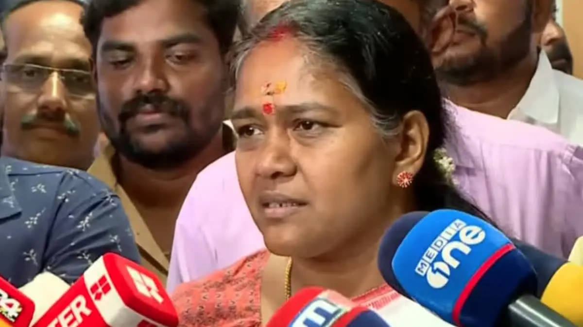 ആരോപണം 'ഉണ്ടയില്ലാ വെടി';  കോൺഗ്രസ്സ്  മുൻകൂട്ടി തയാറാക്കിയ തിരക്കഥയെന്ന് ശോഭ സുരേന്ദ്രൻ