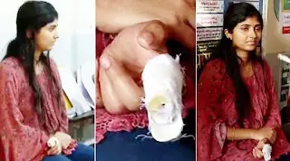 കൈക്ക് പരിക്കേറ്റ പെൺകുട്ടിക്ക് വോട്ട് നിഷേധിക്കാൻ ശ്രമം, സി.ഇ.ഒയുടെ ഇടപെടലിൽ പരിഹാരം