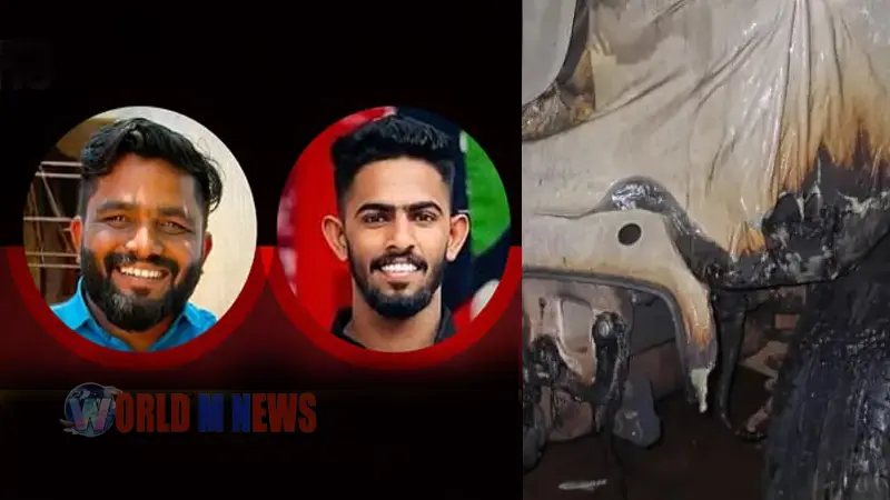 പയ്യന്നൂരിൽ കാർ  കത്തിച്ച സംഭവത്തിൽ രണ്ട് സിപിഐഎം പ്രവർത്തകർ അറസ്റ്റിൽ