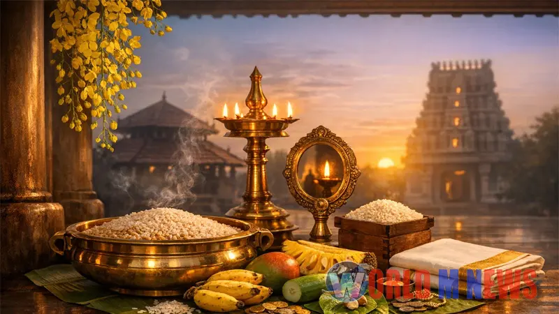  വിഷുക്കണികണ്ടുണർന്ന് മലയാളികൾ  : നാടും നഗരവും വിഷു നിറവിൽ 