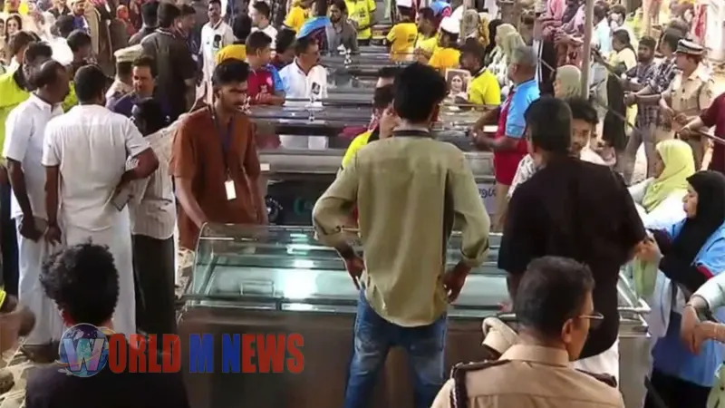 അന്ത്യയാത്രയ്ക്കായി വൻജനാവലി ; ആദരാഞ്ജലി അര്‍പ്പിച്ച്‌  കണ്ണീരോടെ വിദ്യാർത്ഥികളും രക്ഷിതാക്കളും 