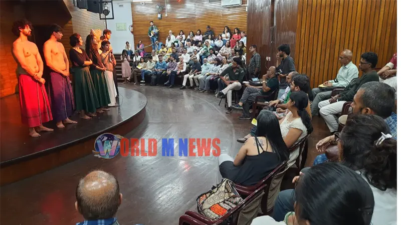 ഗുരുദേവ കൃതിയായ ആത്മവിലാസം നൃത്താവിഷ്‌കാരം അരങ്ങേറി
