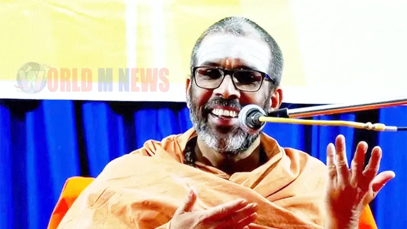 "ബിജെപി കേരളം ഭരിക്കണമെങ്കില്‍ അടുത്ത തവണയും ഇടതുമുന്നണി അധികാരത്തിൽ വരണം" : സ്വാമി ചിദാനന്ദപുരി