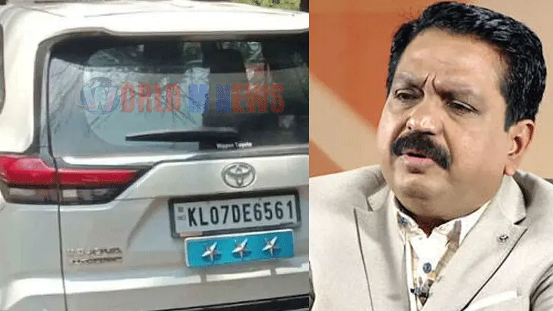 വിരമിച്ചിട്ടും കാറില്‍ ഔദ്യോഗിക മുദ്ര : ടോമിന്‍ തച്ചങ്കരിക്കെതിരെ അന്വേഷണം