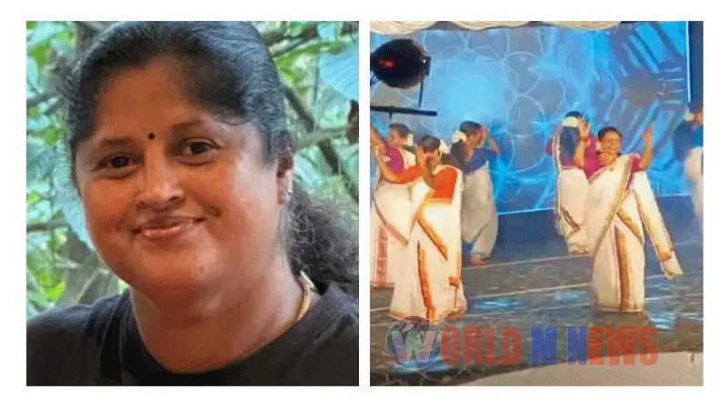 ക്ഷേത്രോത്സവത്തിൽ നൃത്തം അവതരിപ്പിക്കുന്നതിനിടെ വീട്ടമ്മ കുഴഞ്ഞുവീണ് മരിച്ചു