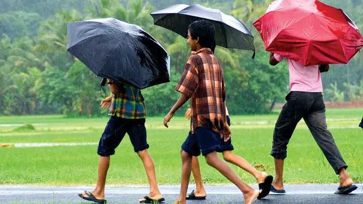 കേരളത്തില്‍ അടുത്ത അഞ്ചുദിവസം മഴയ്ക്ക് സാദ്ധ്യത