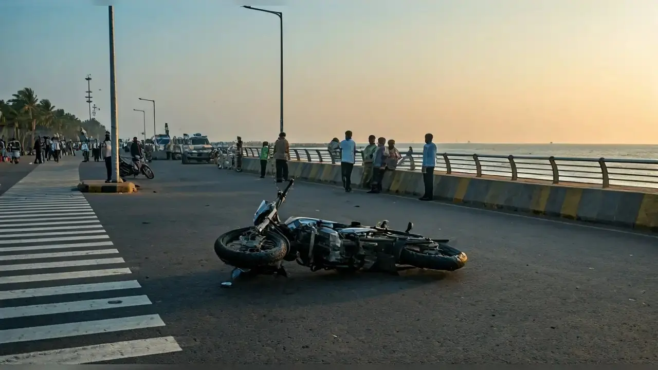 മറൈൻ ഡ്രൈവിലുണ്ടായ  വാഹനാപകടത്തിൽ മൂന്ന് പേർ മരിച്ചു