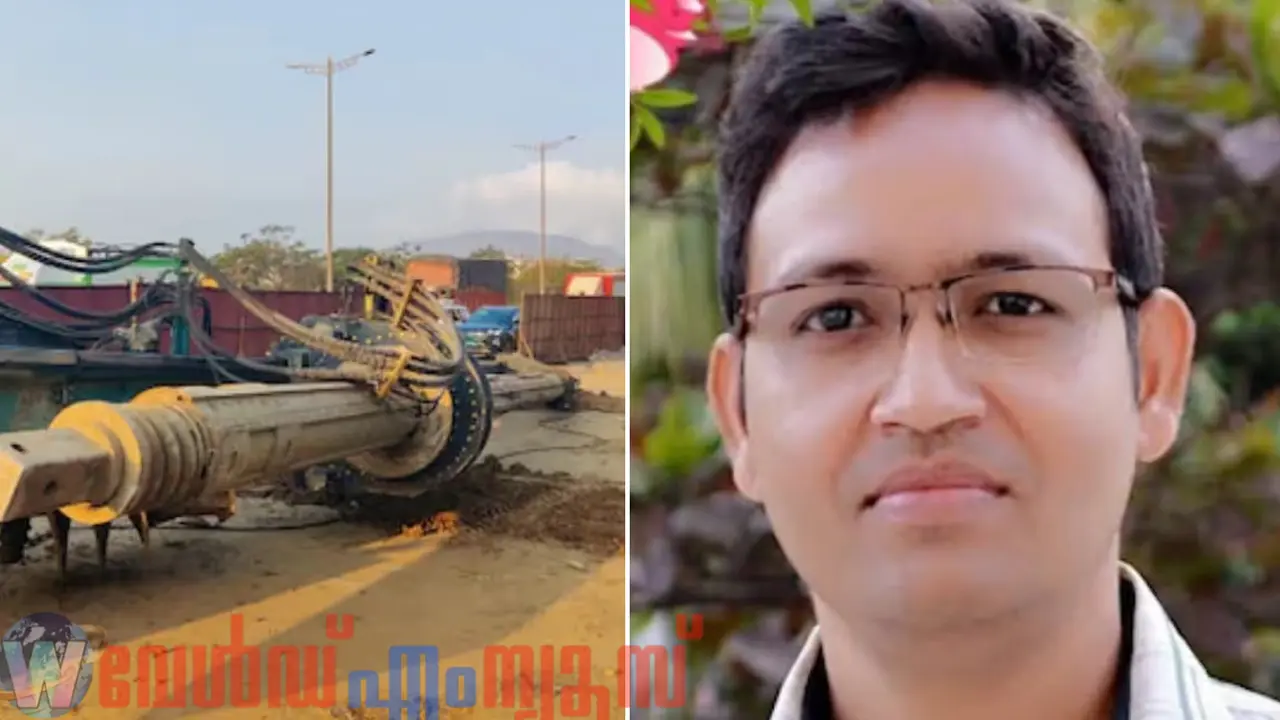 മുംബൈയിൽ മേൽപ്പാല നിർമ്മാണത്തിനിടെ പൈലിംഗ് യന്ത്രം തകർന്നു വീണ് പൊലീസ് കോൺസ്റ്റബിളിന് ദാരുണാന്ത്യം