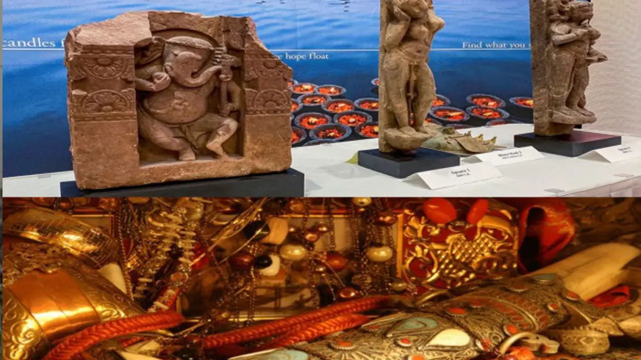 ഇന്ത്യയിൽ നിന്ന് മോഷ്ടിച്ച 657 പുരാവസ്തുക്കള്‍ തിരികെ നൽകി അമേരിക്ക