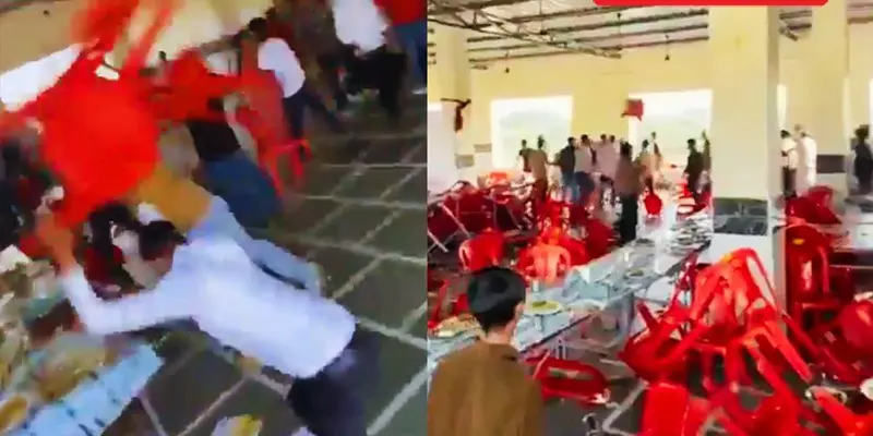വിവാഹസദ്യക്കിടെ  ചിക്കൻ ലെഗ് പീസ് കിട്ടിയില്ല : കൂട്ടത്തല്ലില്‍ ഒരാൾ മരിച്ചു