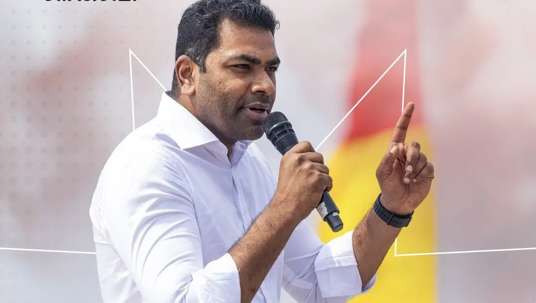 'തമിഴ്തായ് വാഴ്ത്ത് തന്നെ ഇനി ആദ്യം ആലപിക്കും, ദേശീയ ഗാനം അവസാനവും': വിവാദങ്ങളിൽ മറുപടിയുമായി  ആധവ് അർജുന
