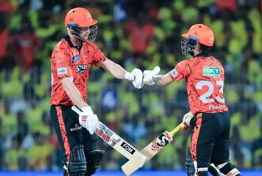 IPL2026: ചെന്നൈ സൂപ്പർ കിംഗ്‌സിനെ തോൽപ്പിച്ച് സൺറൈസേഴ്‌സ് ഹൈദരാബാദ്   പ്ലേഓഫിന് യോഗ്യത നേടി