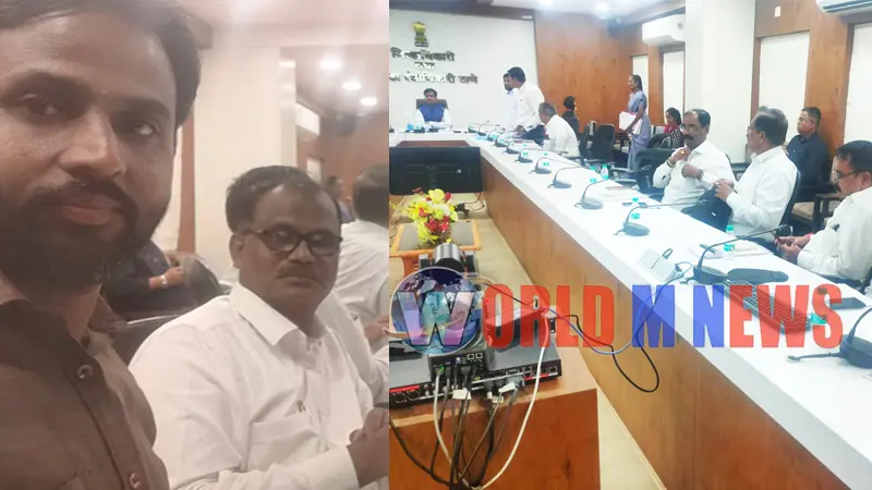 തീവ്ര വോട്ടർപട്ടികയുമായി ബന്ധപ്പെട്ട് രാഷ്‌ട്രീയ പ്രതിനിധികളുമായുള്ള ചർച്ച താനെ കളക്ട്രേറ്റിൽ നടന്നു 