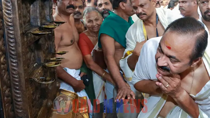 മുഖ്യമന്ത്രിയുടെ ഗുരുവായൂർ ക്ഷേത്ര സന്ദർശനം ജനങ്ങളുടെ ദർശനം തടസ്സപ്പെടുത്തി: ബിജെപി