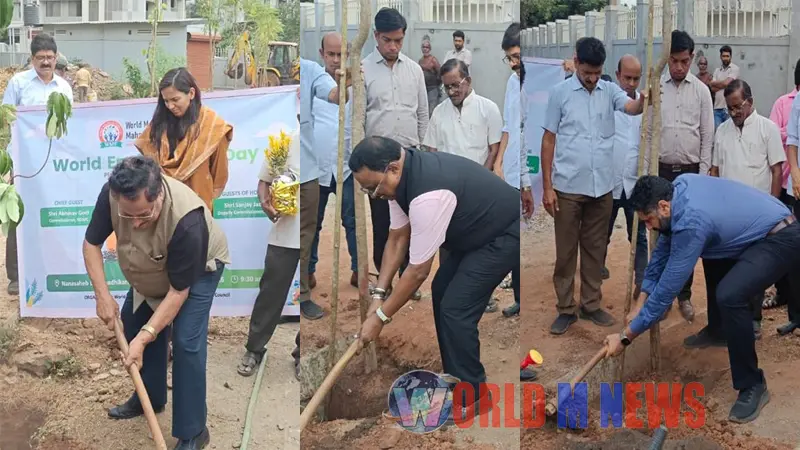 ലോക പരിസ്ഥിതി ദിനത്തിൽ വൃക്ഷത്തൈകൾ നട്ടുപിടിപ്പിച്ച്‌ WMF മഹാരാഷ്ട്ര 