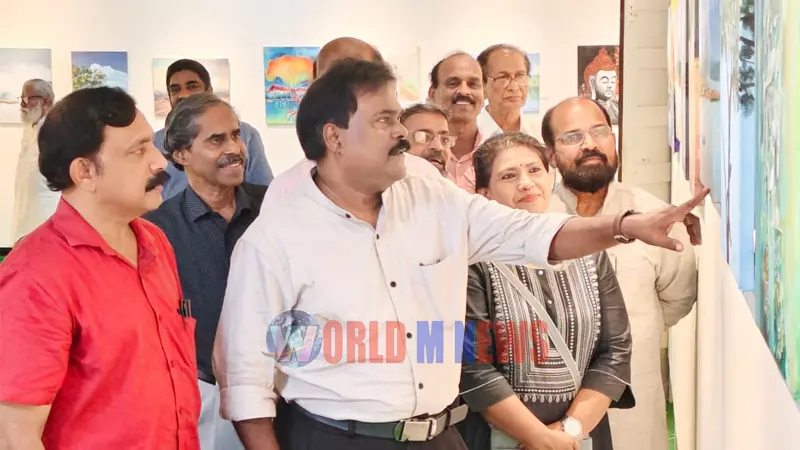 ചിത്രങ്ങൾക്കൊരു 'കടവ് ' ഒരുക്കി, കതിരൂർ ഗ്രാമ പഞ്ചായത്ത് ആർട്ട് ഗ്യാലറി