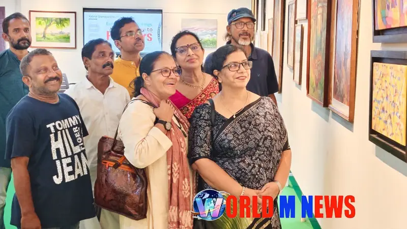 കതിരൂർ ഗ്രാമപഞ്ചായത്ത് ആർട്ട് ഗാലറിയുടെ നൂറാമത് ചിത്രകലാ പ്രദർശനo -'ഹോമേജ് ടു പയനിയേഴ്സ്'