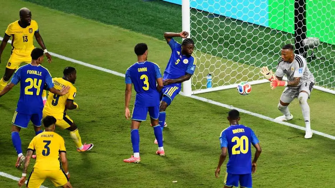 FIFA WORLDCUP 2026:കരുത്തരായ ഇക്വഡോറിനെതിരെ ആദ്യ ലോകകപ്പ് പോയിന്റ് നേടി ക്യുറസാവോ