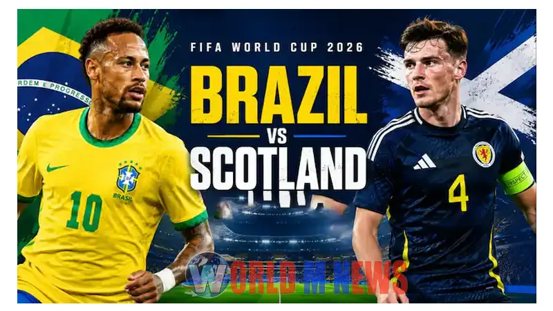FIFA WORLDCUP2026:  പ്രീക്വാർട്ടർ ലക്ഷ്യമിട്ട് ബ്രസീലും സ്കോട്ട്ലൻഡും ഏറ്റുമുട്ടുന്നു : ഇന്ത്യൻ സമയം 3:30AM
