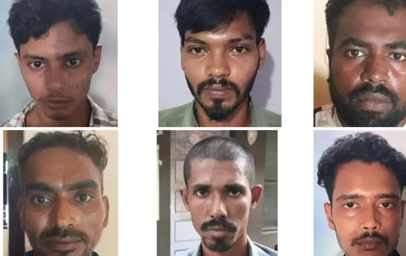 തൃപ്പൂണിത്തുറയിൽ അനധികൃതമായി താമസിച്ച 6 ബംഗ്ലാദേശികൾ പിടിയിൽ