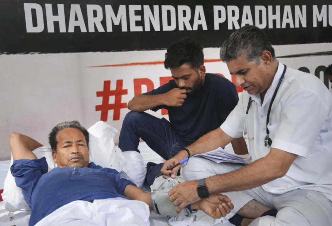 സോനം വാങ്ചുകിന്റെ നിരാഹാരസമരം 9-ാം ദിവസത്തിലേക്ക്; ആരോഗ്യനില അതീവ ഗുരുതരം