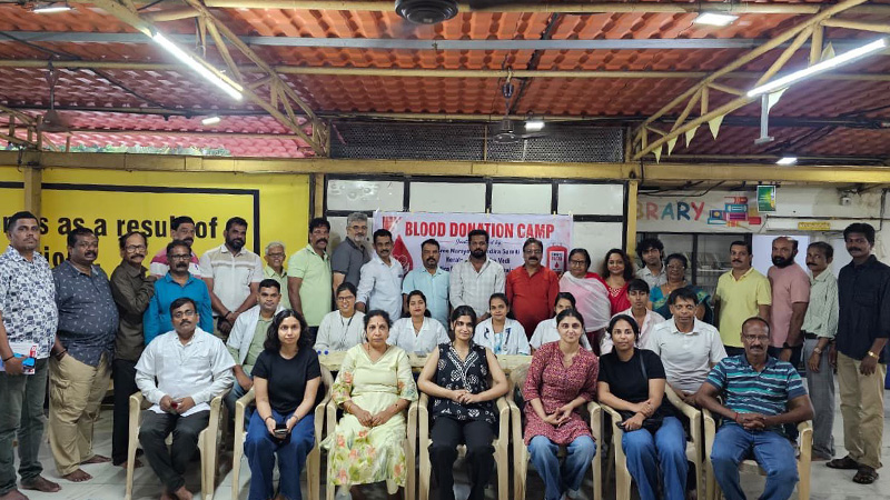 മീരാറോഡിൽ മലയാളി കൂട്ടായ്മ, രക്തദാന ക്യാമ്പ് സംഘടിപ്പിച്ചു
