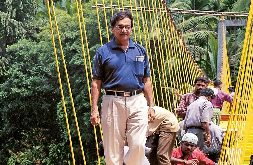 'ബ്രിഡ്ജ്മാൻ ഓഫ് ഇന്ത്യ' - പത്മശ്രീ ഗിരീഷ് ഭരദ്വാജ് അന്തരിച്ചു
