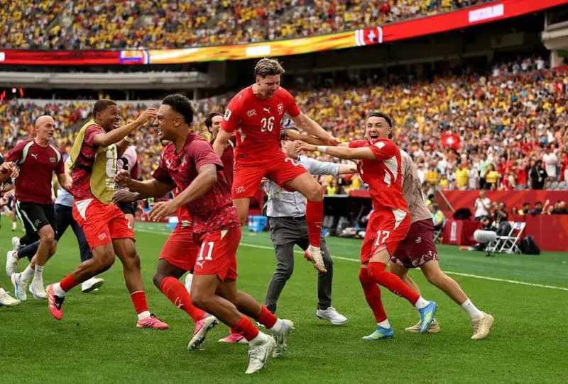 FIFA WORLD CUP 2026: പെനാൽറ്റി ഷൂട്ടൗട്ടിൽ പരാജയപ്പെടുത്തി സ്വിറ്റ്സർലൻഡ് ക്വാർട്ടർ ഫൈനലിൽ